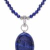 Necklaces | NOVICA Novica Artisan Handcrafted Lapis Lazuli Pendant Necklace | Handmade Crystal Pendant Necklace | Adjustable .925 Sterling Silver Necklace | Artisan Necklace Pendant | Blue Lady Themed Necklace Thailand