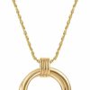 Necklaces | FRUMOS Frumos Dainty Layered Choker Necklace 18K Gold Plated Y Pendant Commemorative Coin Necklace Multilayer Bar Disc Necklace Adjustable Layering Choker Necklaces Fashion Jewelry For Women Girls