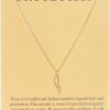 Necklaces | TGOLM Tgolm Cute Italian Horn Pendant Necklace For Women Protection Amulet Jewelry 18K Gold Plated