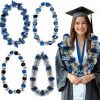 Necklaces | Levfla Graduation Money Lei, Candy Lei Kit With Flower Sticker Pieces, Class Of 2024 Congrats Senior High College School Grad Party Supplies,Set Of 6, No Money Included