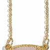 Necklaces | ZIIKAPO Ziikapo Handmade Natural Druzy Pendant Necklace 14K Gold-Plated Chain For Women