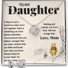 Necklaces | OC9 Gifts Daughter Gift From Mom Mother Daughter Necklace Birthday Graduation Christmas Jewelry Gifts For My Beautiful Daugther Adult Daughter With Message Card And Gift Box