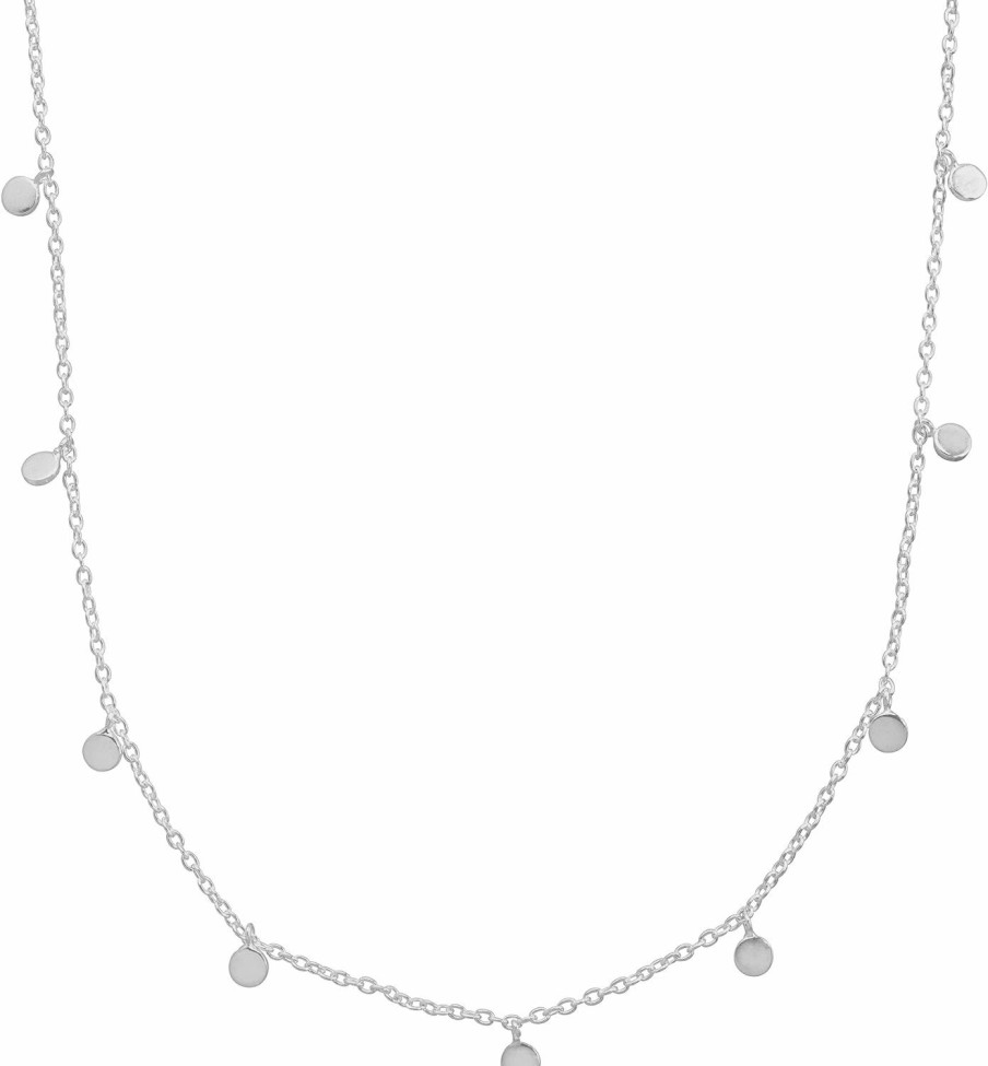 Necklaces | Silpada Silpada 'Silver Lace' Adjustable Station Necklace In Sterling Silver, 18\"