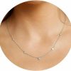 Necklaces | SHERLOVE Sherlove Dainty Gold Necklace For Women,18K Gold Plated Butterfly Choker Diamond Choker Simple Gold Choker Necklaces For Women,Waterproof Non Tarnish Fashion Gold Jewelry For Women