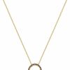 Necklaces | Valloey Rover Valloey Rover Tiny Dot Pendant Necklace,Dainty 14K Gold Plated Sterling Silver Round Dot Circle Cz Choker Necklace Jewelry Gift For Women