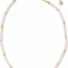 Necklaces | Kendra Scott Kendra Scott Womens Deliah Strand Necklace Gold Rose Quartz One Size