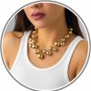 Necklaces | rgwtgkyh Pearl Necklace For Women Big Pearl Necklace Chunky Pearl Necklace Exaggerated Large Pearl Choker Necklace Dainty Statement Girls Bride Wedding Jewelry Gifts