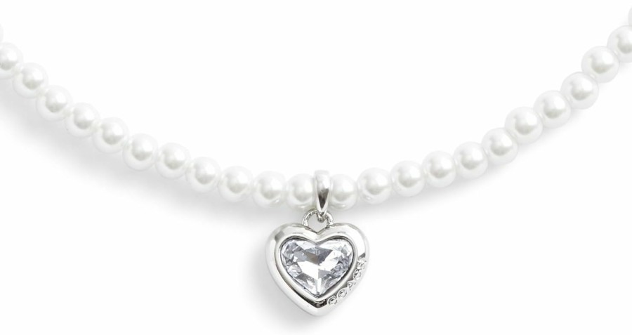 Necklaces | Amazon Coach Womens Stone Heart Pearl Choker Necklace