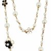 Necklaces | XaiYimee Designer Imitation Pearl Neckalce Camellia Flower Number 5 Long Layered Charm Sweater Neckalce For Women