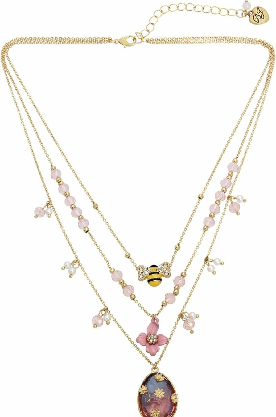 Necklaces | Betsey Johnson Betsey Johnson Womens Spring Motif Necklaces