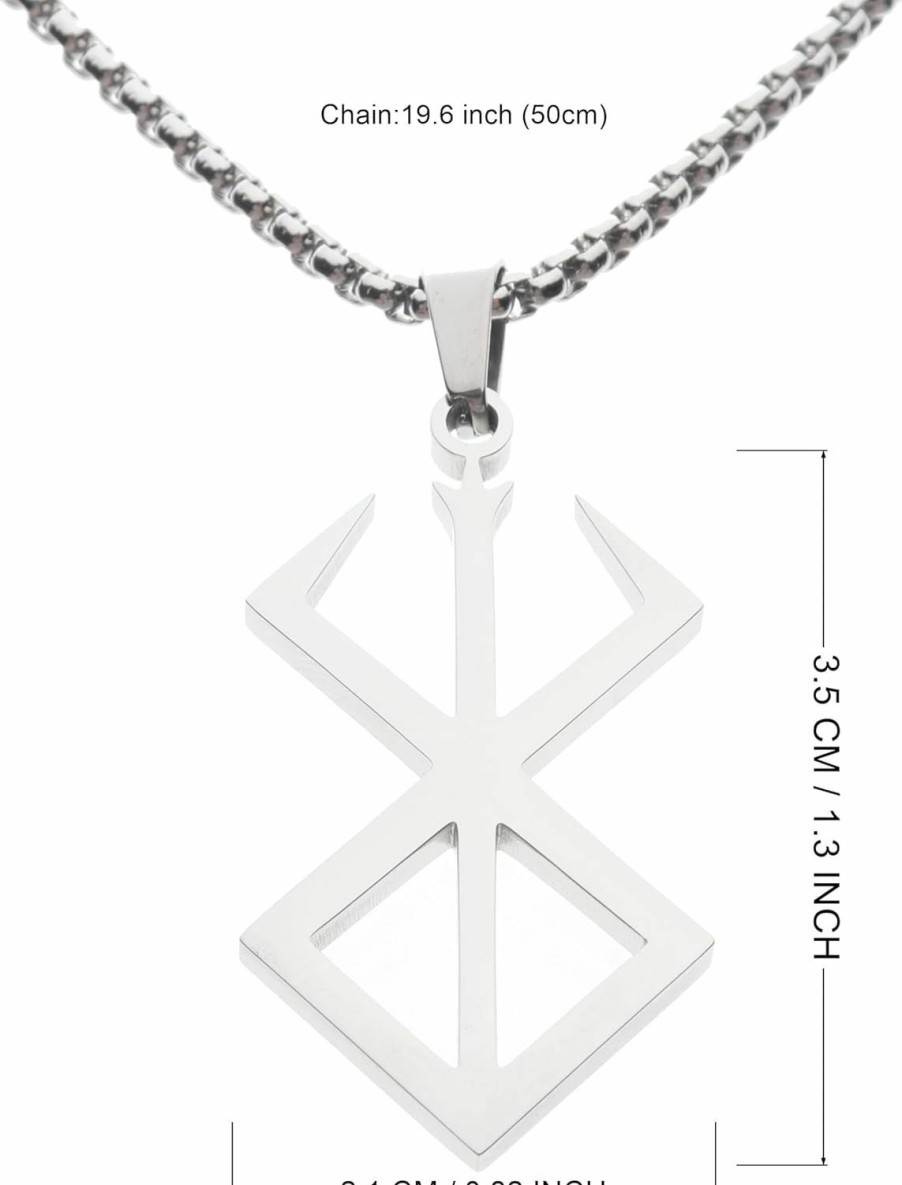 Necklaces | Ridetoxjx Ridetoxjx Classic Symbol Pendant Chain Necklace