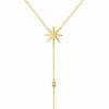 Necklaces | SLUYNZ Sluynz 925 Sterling Silver Star Y Necklace For Women Teen Girls Cz Star Necklace Choker Necklace Pendant