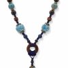 Necklaces | MINACHI Minachi Boho Hippie Ethnic Ceramic Beads Strand Y Necklace Bohemian Jewelry Gift For Women