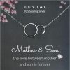 Necklaces | EFYTAL Efytal Mothers Day Gifts For Mom From Son, Mother Son Necklace, Mother'S Day Gift Ideas, New Mom Gifts, First Mothers Day Gifts, Mother And Son Gifts, Mothers Day From Son