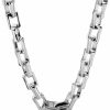 Necklaces | Dankadi Men Solid 925 Sterling Silver Cable Rolo Link Chain Necklace Women 9Mm &10Mm-Curb Cuban Chain Thick Big Choker 18" 20" 22" 24" 26 "28" 30" Fine Jewelry Gift