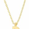 Necklaces | PAVOI Pavoi 14K Gold Plated Initial Necklace | Letter Necklaces For Women