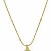 Necklaces | Moonffay Moonffay Women'S Green Created Opal Necklace, Charm 18K Gold Plated Stainless Steel Snake Chain Jewelry Bling Drop Pendant Choker Necklaces For Girls,18 Inch