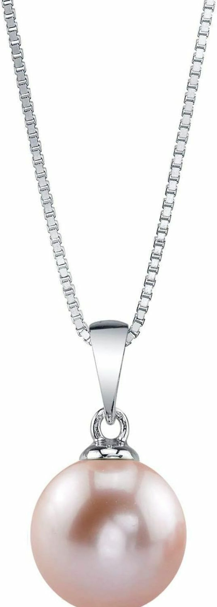 Necklaces | The Pearl Source The Pearl Source Freshwater Pearl Pendant Sydney Necklace For Women - Cultured Pearl Necklace | Single Pearl Necklace For Women With 925 Sterling Silver Chain