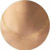 Necklaces | CHESKY Chesky Dainty Gold Necklace For Women, Trendy 14K Gold Plated/Sterling Silver Satellite Choker Necklace Thin Beaded Layered Choker Necklaces Discs Paperclip Chain Necklaces Womens Simple Jewelry Gift