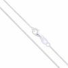 Necklaces | Sac Silver Choose Your Clasp Sterling Silver 1Mm Box Chain Necklace