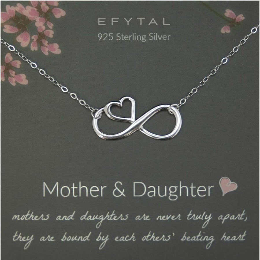 Necklaces | EFYTAL Efytal Mother'S Day Gifts For Daughter, Mother Daughter Necklace, Birthday Gifts For Daughter, Daughter Gifts From Mom, Gifts For Daughters From Mothers, Mother Of The Bride, Mom Jewelry