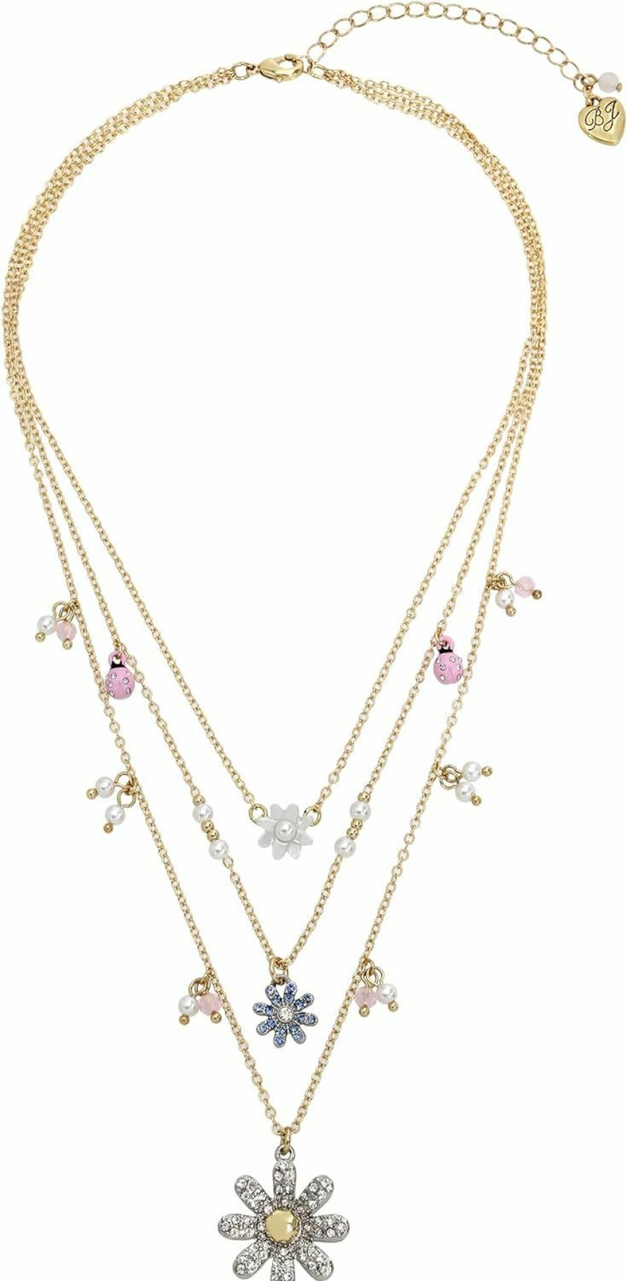 Necklaces | Betsey Johnson Betsey Johnson Womens Floral Necklaces