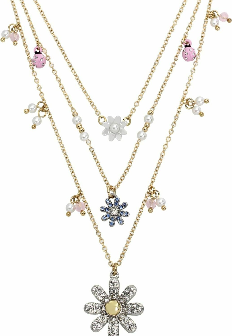 Necklaces | Betsey Johnson Betsey Johnson Womens Floral Necklaces