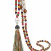 Necklaces | Tanyoyo Tanyoyo Boho Beads Necklaces Chakra Statement Long Chain Tassel Necklace Jewerly Handmade Fashion Jewelry