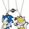 Necklaces | Bioworld Bioworld Sonic The Hedgehog Jewelry Necklace Set Sonic And Tails Best Friend Necklaces Set For Women Men