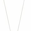 Necklaces | Nine West Nine West Women'S Silver Adjustable Pendant Necklace, 40\" L