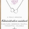 Necklaces | VIY Personal Card Administrative Assistant Gifts, Administrative Professional Day Gifts, Administrative Assistant Day Gifts, Admin Assistant Appreciation Gifts, Gifts For Administrative Professionals, Admin Assistant