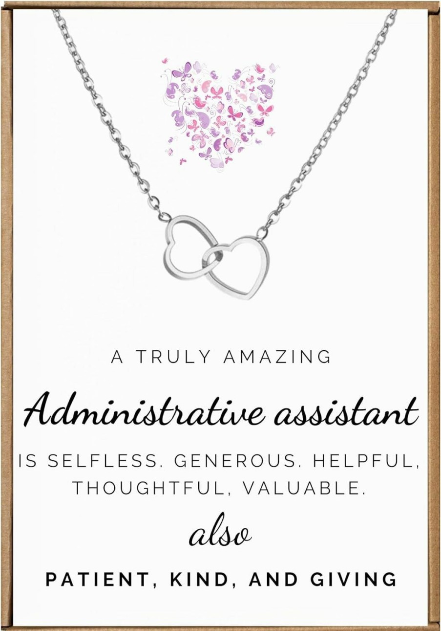 Necklaces | VIY Personal Card Administrative Assistant Gifts, Administrative Professional Day Gifts, Administrative Assistant Day Gifts, Admin Assistant Appreciation Gifts, Gifts For Administrative Professionals, Admin Assistant