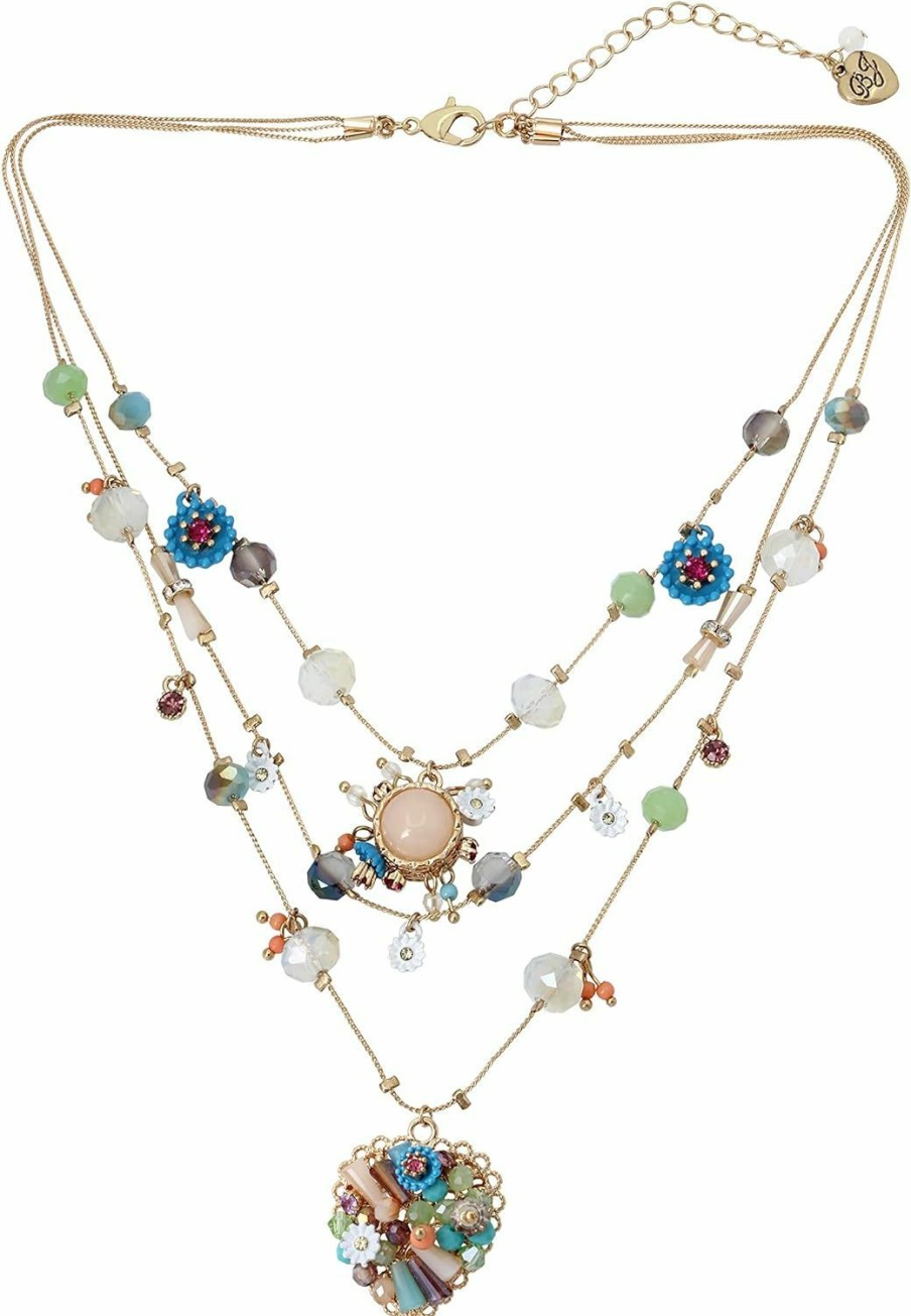 Necklaces | Betsey Johnson Betsey Johnson Woven Layered Necklace