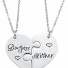 Necklaces | iJuqi Ijuqi Mother Daughter Necklace Gifts - 2Pcs Mom Necklace From Daughter, Mom Gifts Daughter Gifts For Christmas Mother'S Day