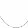 Necklaces | DAOCHONG Daochong S925 Sterling Silver Jewelry Sideways Cross Choker Necklace 14 Inches To 18 Inches