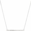 Necklaces | Silpada Silpada 'Dotted Line' Pendant Necklace With Crystals In Sterling Silver, 18\" + 2\"