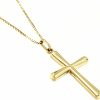 Necklaces | forme di Lucchetta Lucchetta - 14K Gold Italian Authentic Christian Cross Necklace For Women And Girls