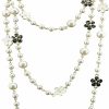 Necklaces | Jokimu Womens Chic Statement Multilayer Imitation Pearl Long Necklace